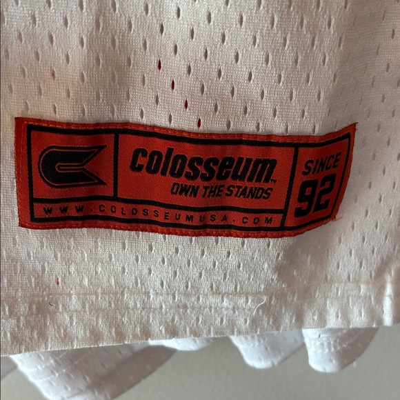Oregon State University Colosseum White Mesh Jersey Size XL - Picture 5 of 6